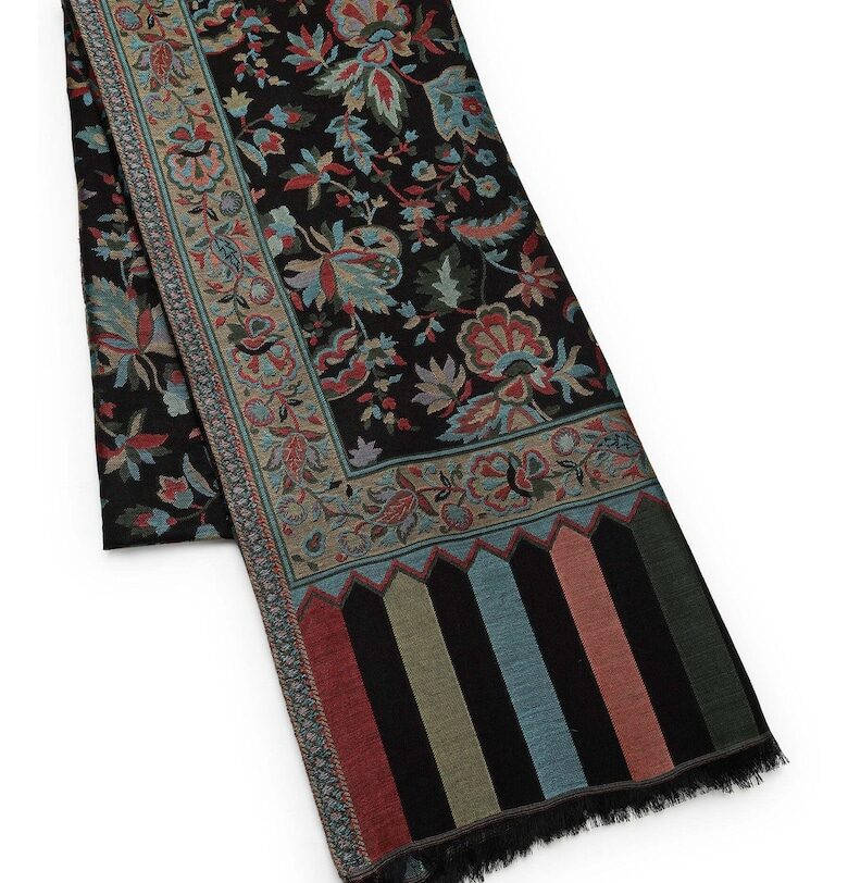 Шал с вълна и десен AVANT-GARDE PARIS