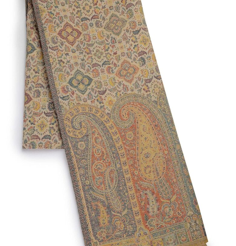 Шал с вълна с етно принт AVANT-GARDE PARIS