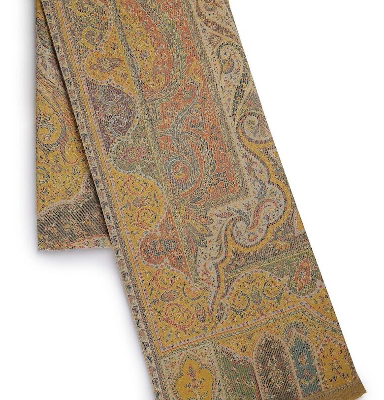 Шал с вълна с етно принт AVANT-GARDE PARIS