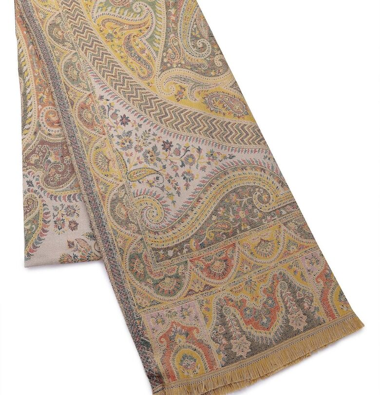 Шал с вълна с принт AVANT-GARDE PARIS