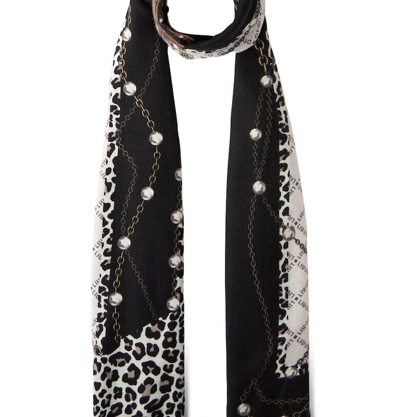 Шал с животински принт Liu Jo