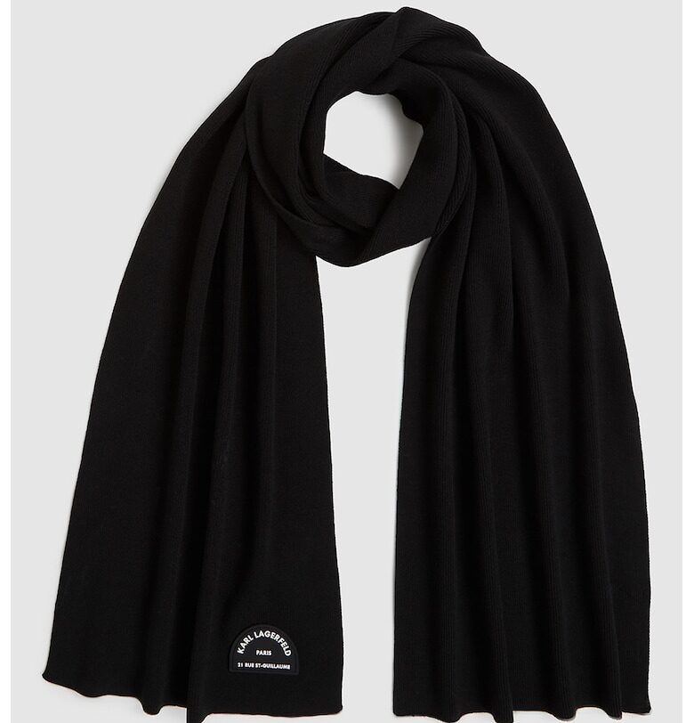 Шал с лого Karl Lagerfeld