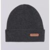 Шапка с вълна - Меланж тъмно сиво Trussardi