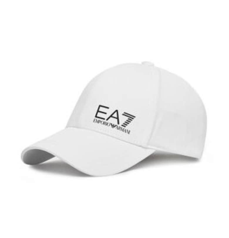 Шапка унисекс -  Emporio Armani - бяла - S EA7