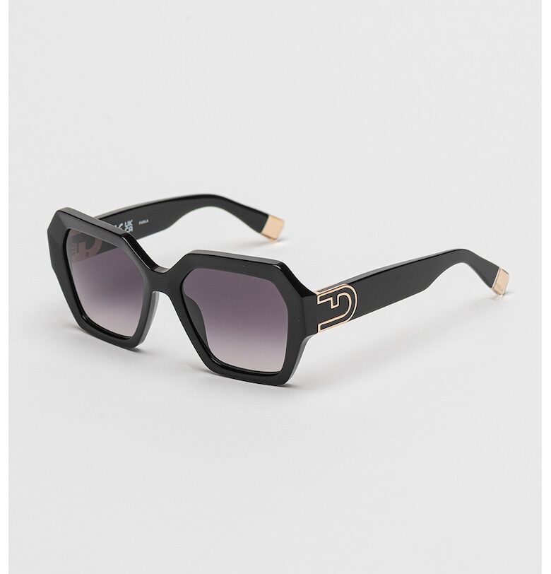 Шестоъгълни слънчеви очила с градиента Furla