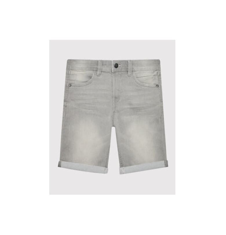 Шорти за момичета -  209555295 - Памук/Полиестер - Сив - Сив NAME IT