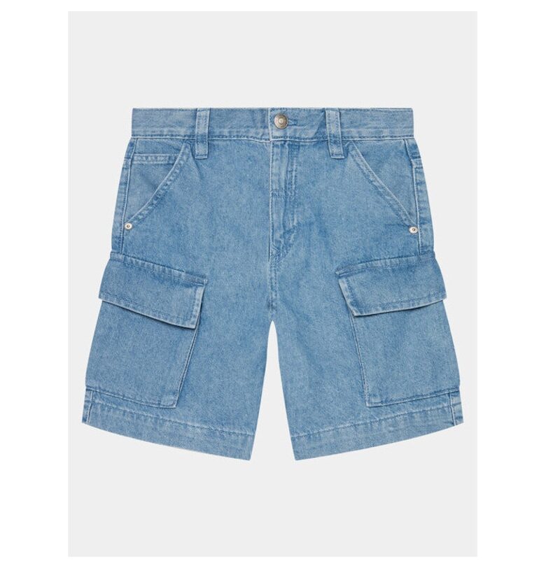 Шорти за момчета -  303820190 - Памук - Син - Син United Colors of Benetton