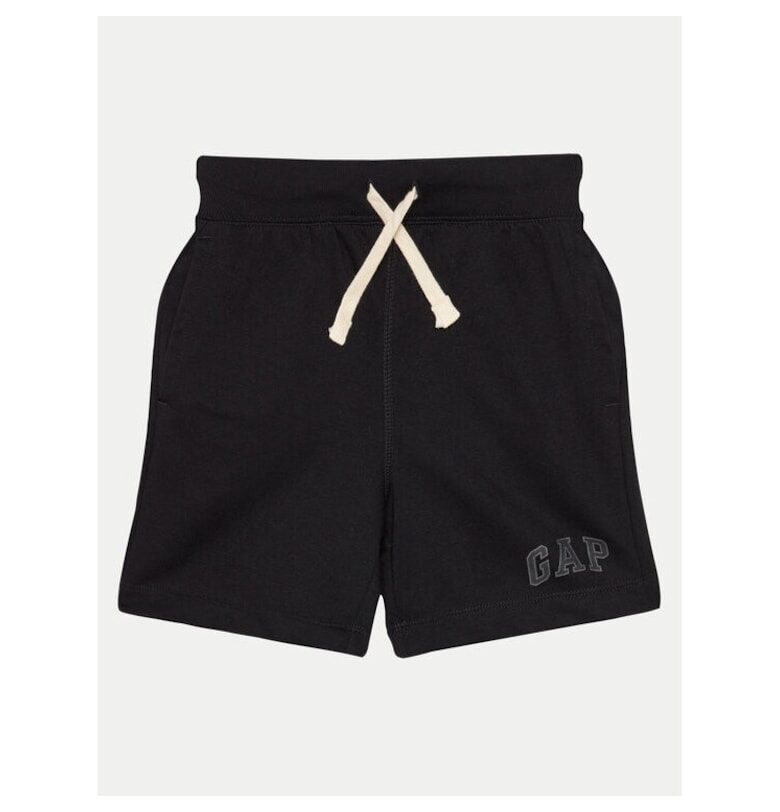 Шорти за момчета -  304145292 - Памук/Полиестер - Черен - Черен GAP