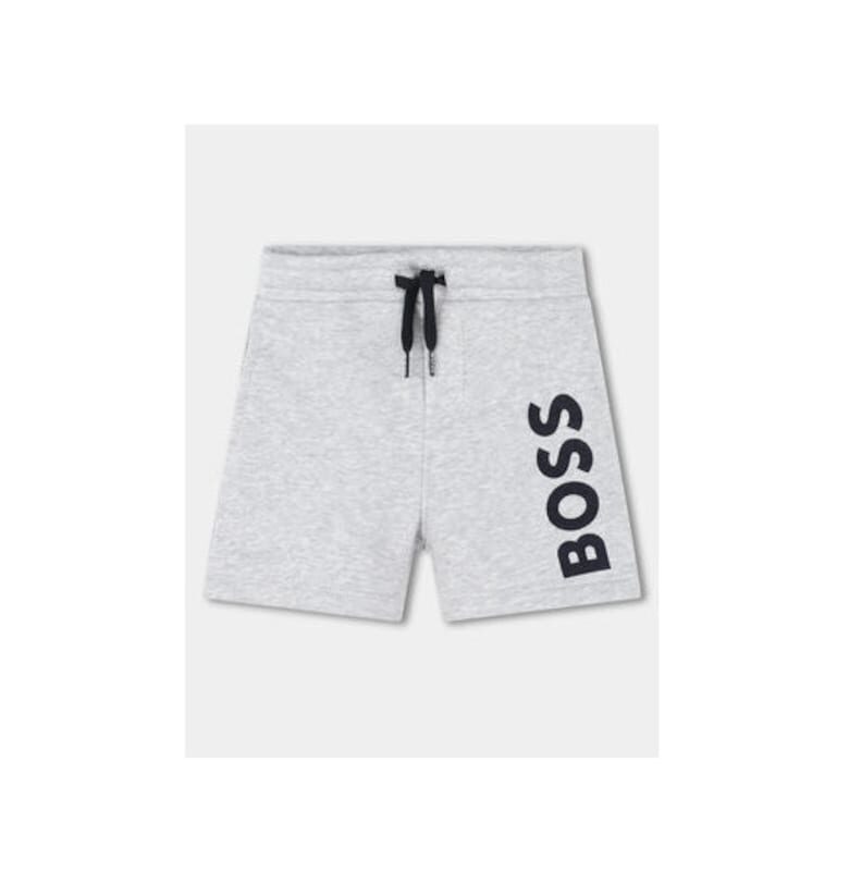 Шорти за момчета -  Памук - Сив - Сив BOSS