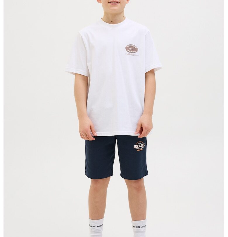 Шорти с памук със странични джобове - Ултрамарин синьо Jack  Jones