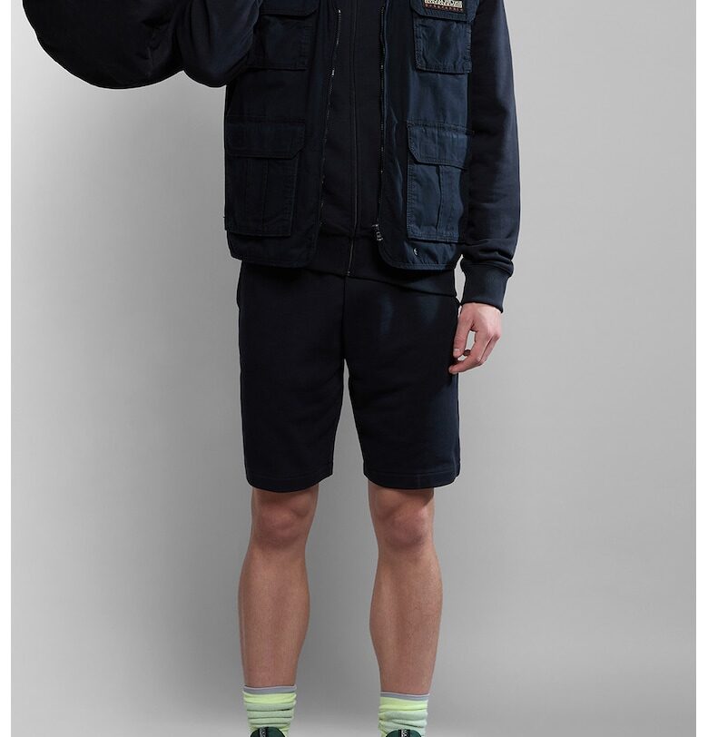 Шорти със странични джобове и връзки - Черен Napapijri