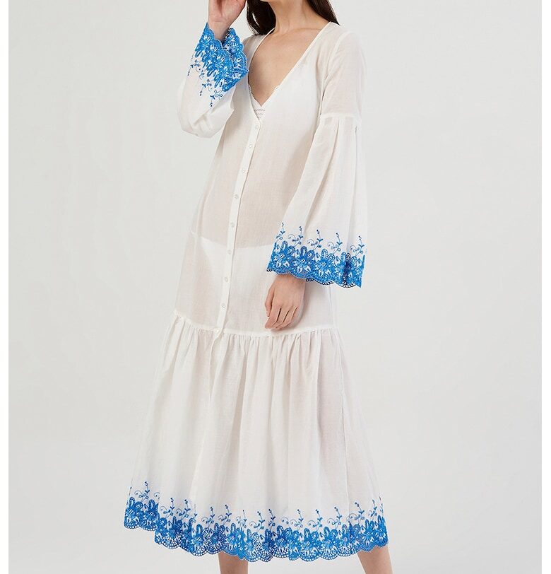 Шпиц рокля с бродерия Just Like You