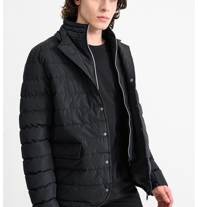 Яке Bao Double с цип - Черен Geographical Norway