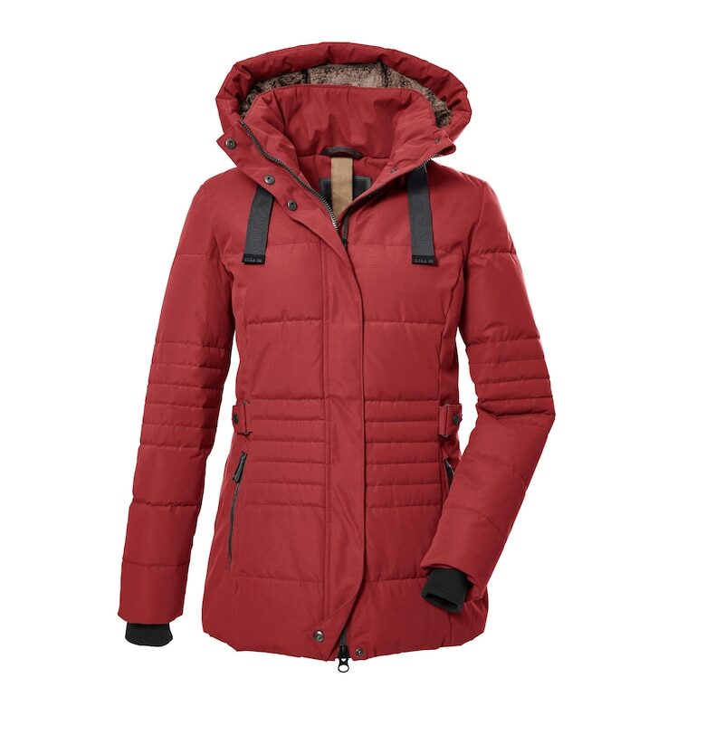 Яке GW 25 Wmn Qltd Jckt - Тъмночервен Killtec