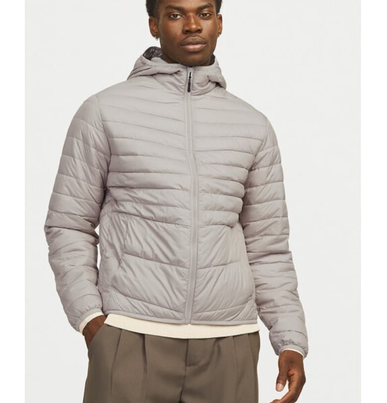 Яке Jack&Jones Estate 122569823 - пухено - сиво - стандартна кройка - полиестер Jack  Jones