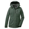 Яке KOW 140 Wmn Jckt Зеленикаво сиво Killtec