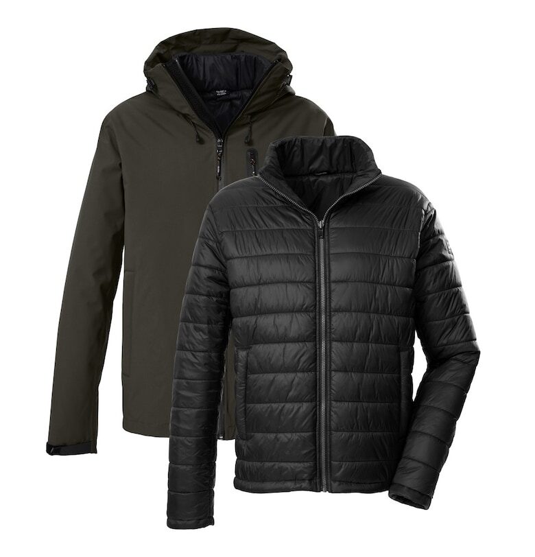 Яке KOW 95 MN JCKT - Тъмнозелена маслина Killtec