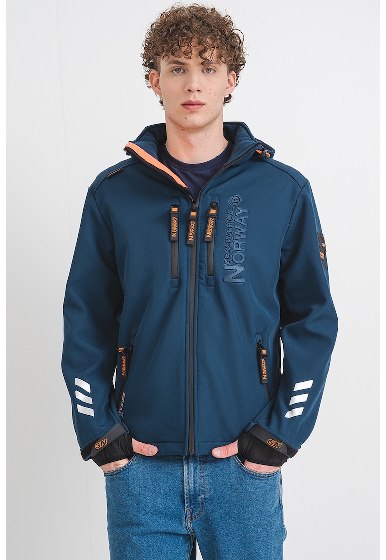 Яке Richywood с джобове - Оранжев/Тъмносин Geographical Norway