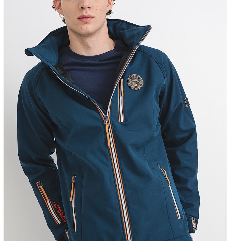 Яке Tabim с отделяща се качулка - Тъмносин Geographical Norway