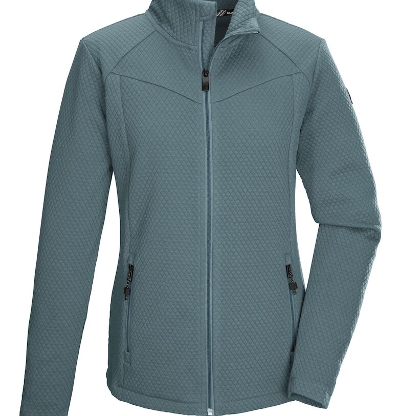 Яке powerstretch KOW 2 WMN FLX - Сиво-син Killtec