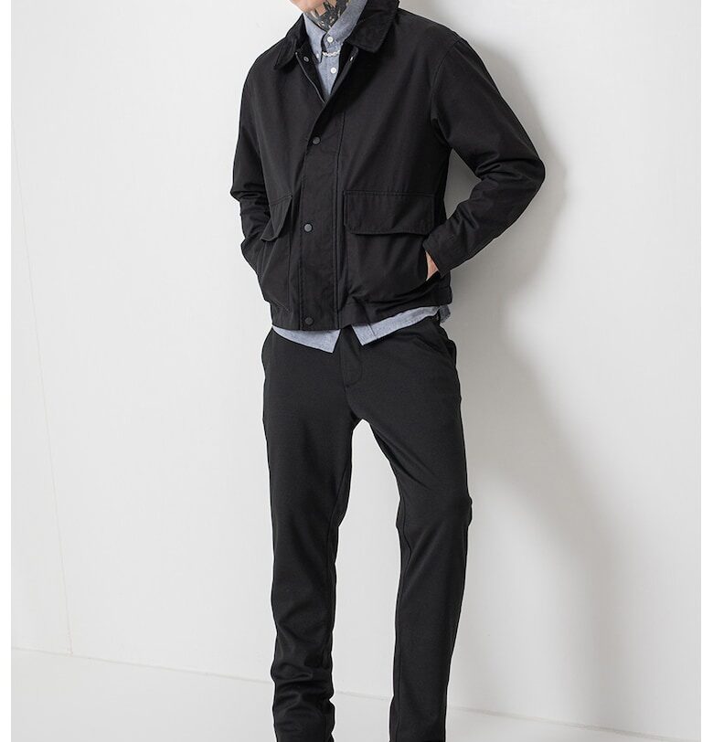 Яке бомбър с цип - Черен Jack  Jones