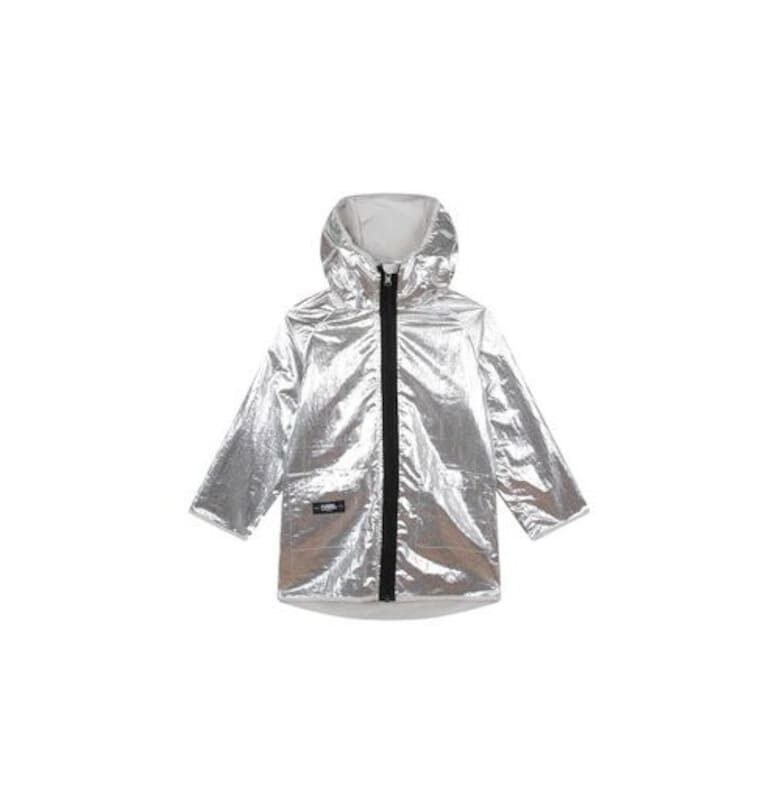 Яке за момиче -  301982333 - Полиамид/Полиестер - Сиво - Сив KARL LAGERFELD KIDS