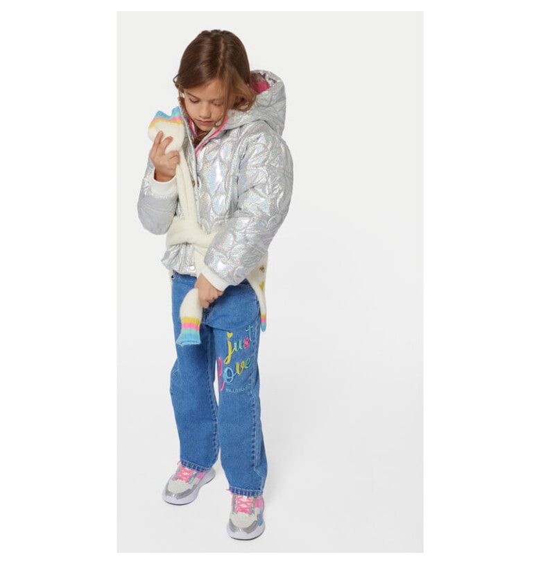 Яке за момиче -  304182334 - Полиестер - Сребрист - Сребрист BILLIEBLUSH