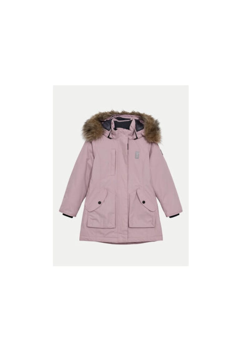 Яке за момичета - 304285493 - Полиестер - Розово - Розово LEGO