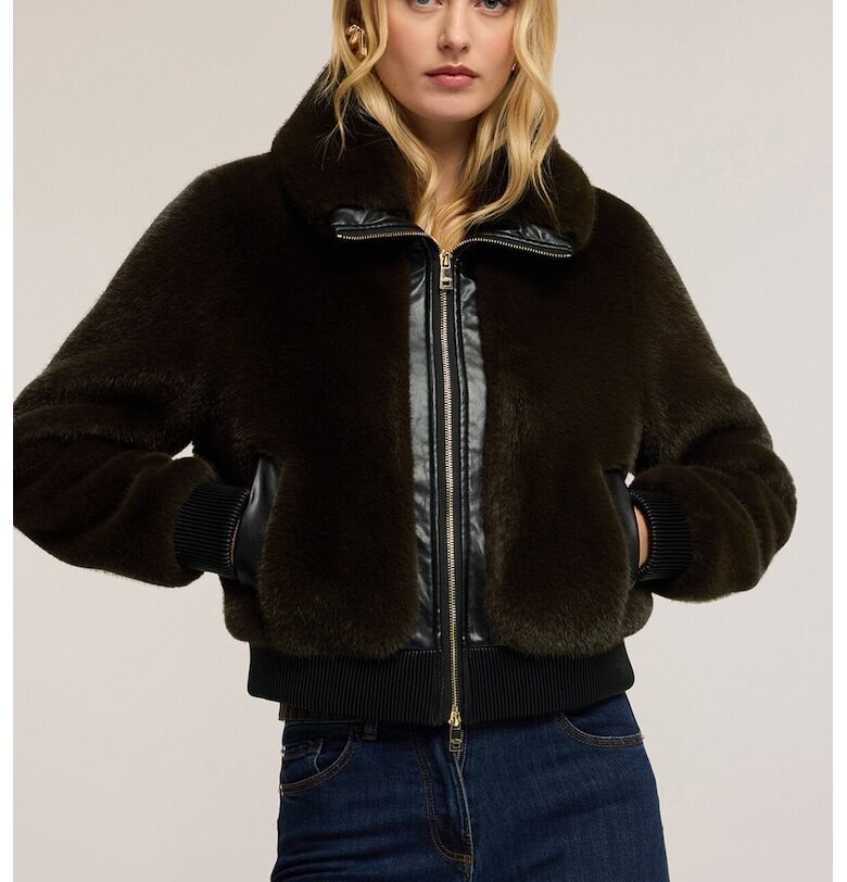 Яке от еко пух с цип Motivi