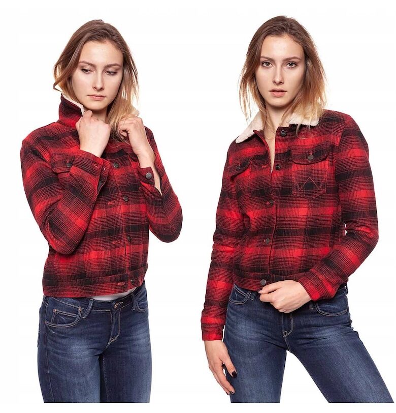 Яке  преходно - шерпа - стандартна кройка - закопчаване: копчета - състав на материала: 87% полиестер - 13% вълна - кройка: без качулка - M - черно ... Wrangler