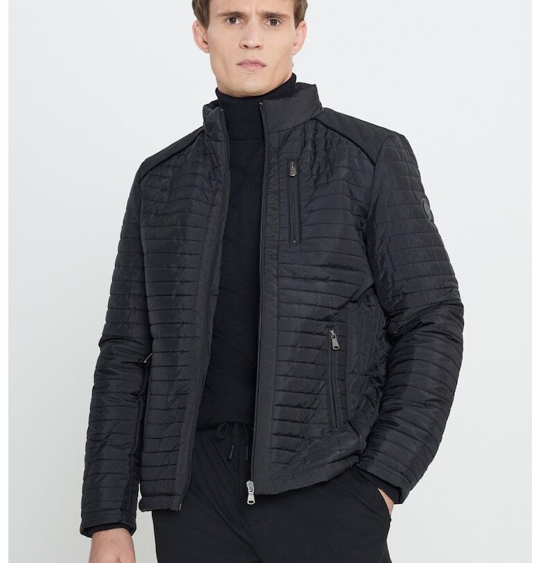 Яке с ниска яка - Черен ACCo