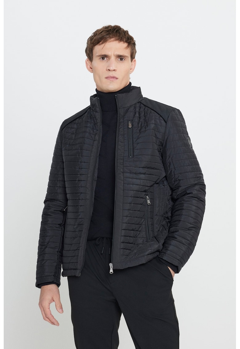 Яке с ниска яка - Черен ACCo