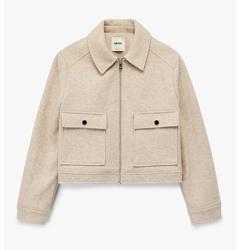 Яке с цип - Камел KOTON