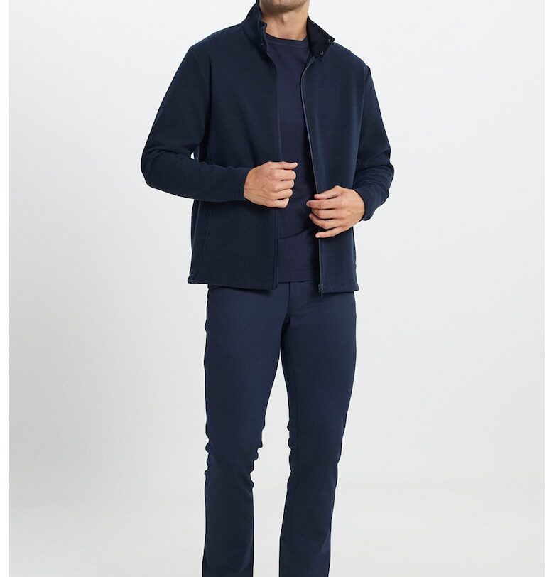 Яке с цип и джобове - Ултрамарин синьо ACCo