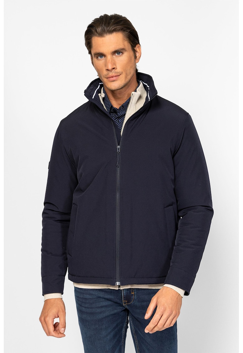 Яке с цип и ниска яка - Ултрамарин синьо Heavy Tools