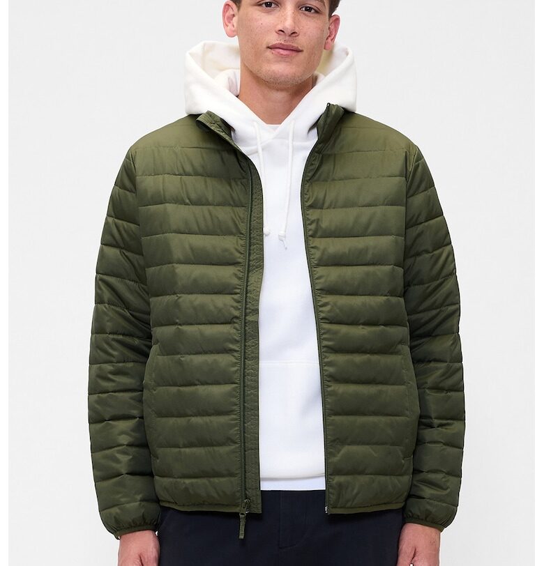 Яке с цип и яка - Аква зелено GAP