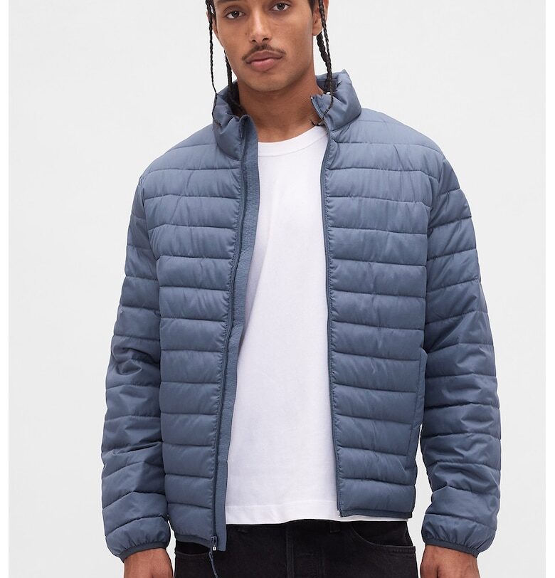 Яке с цип и яка - Тъмносин GAP