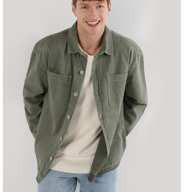 Яке тип риза с пришити джобове - Каки COLINS