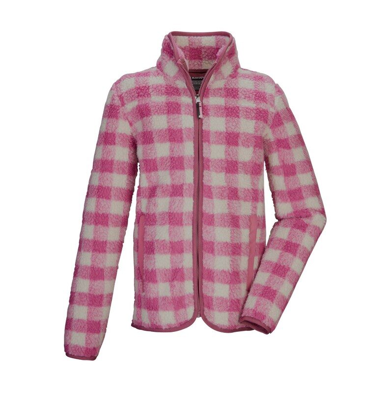 Яке шерпа KOW 243 GRLS FLC JCKT - Тъмнорозов Killtec