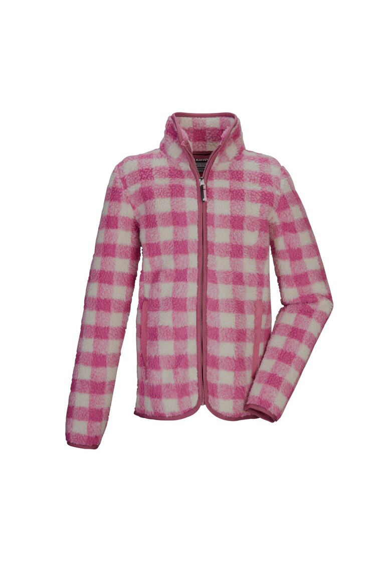 Яке шерпа KOW 243 GRLS FLC JCKT - Тъмнорозов Killtec
