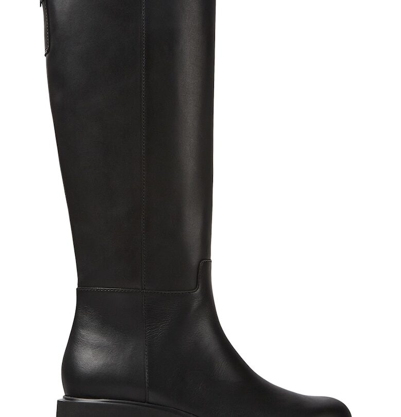 високи ботуши с масивен ток - кожени Camper