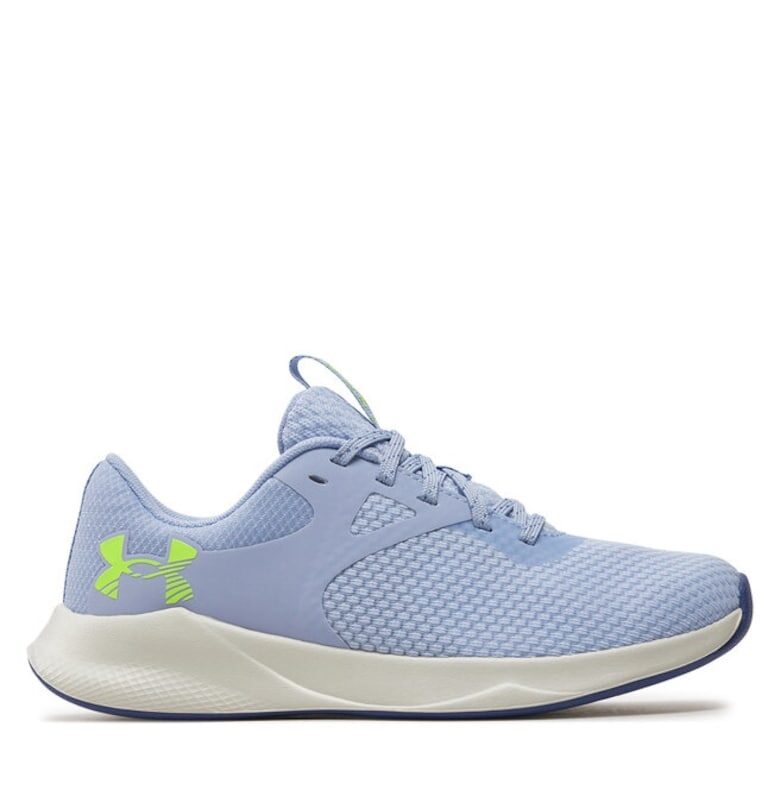 дамски обувки за тенис - 303775469 - Синтетика/Текстил - Син Under Armour