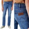 мъжки Wrangler  SLIM TAPERED син - Син Larston