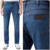 мъжки дънки  Larston 812 slim tapered - сини Wrangler