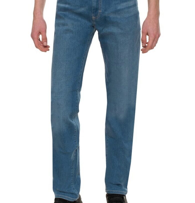 мъжки дънки W01234J79 - Син HARMONT  BLAINE