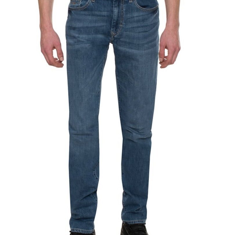 мъжки дънки W01234J83 - Син HARMONT  BLAINE