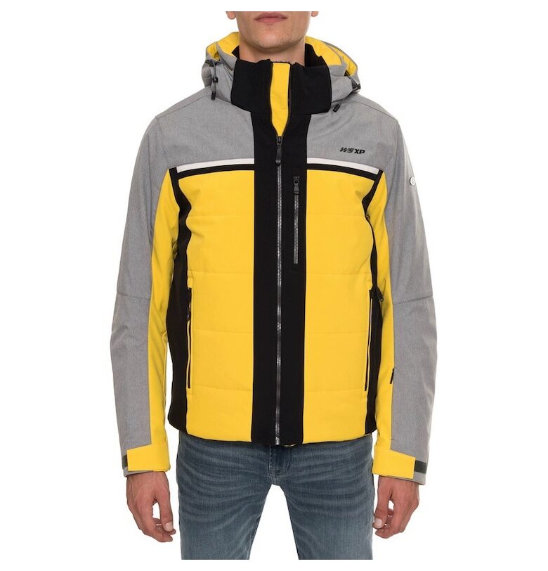 мъжко ски яке модел 196WSMJ01007 - Сив/Жълт West Scout