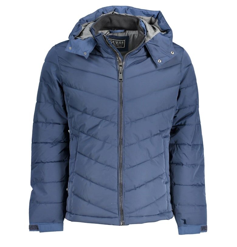 мъжко яке M0BL50WD990 - Син GUESS