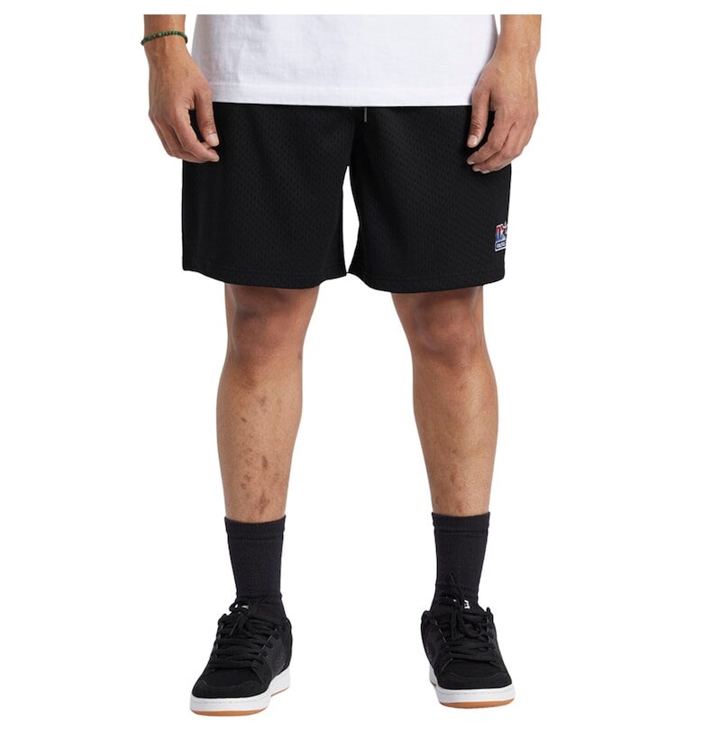 шорти - полиестер - черни - Черен DC