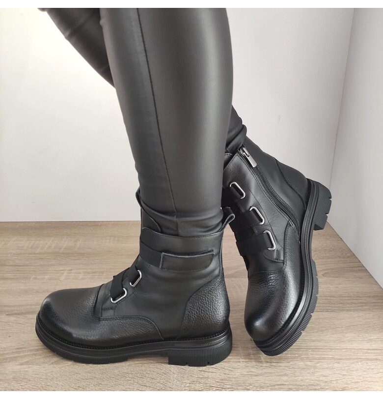 008 1985 Ежедневни дамски ботуши черни - 39 - черни DOGATI